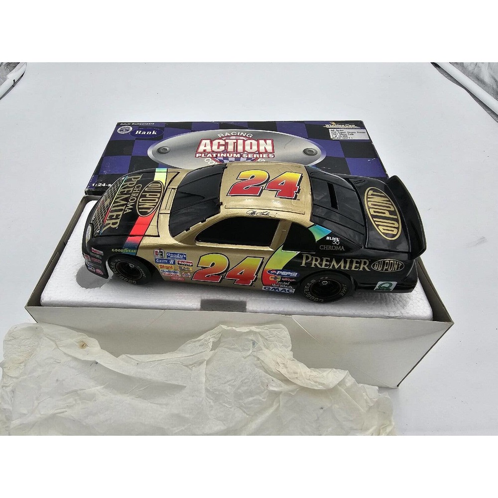 1997 Jeff Gordon #24 DuPont Chroma Premier 1:24 Action Nascar Diecast Bank